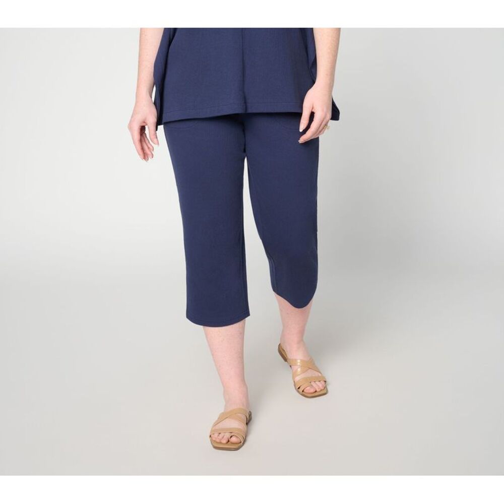 Belle by Kim Gravel Women's Pants Sz M Make Your Selection: Blue A724224